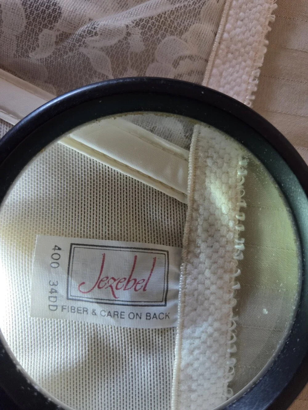 Jezebel Lace Bra 34DD 34E - Picture 8 of 8